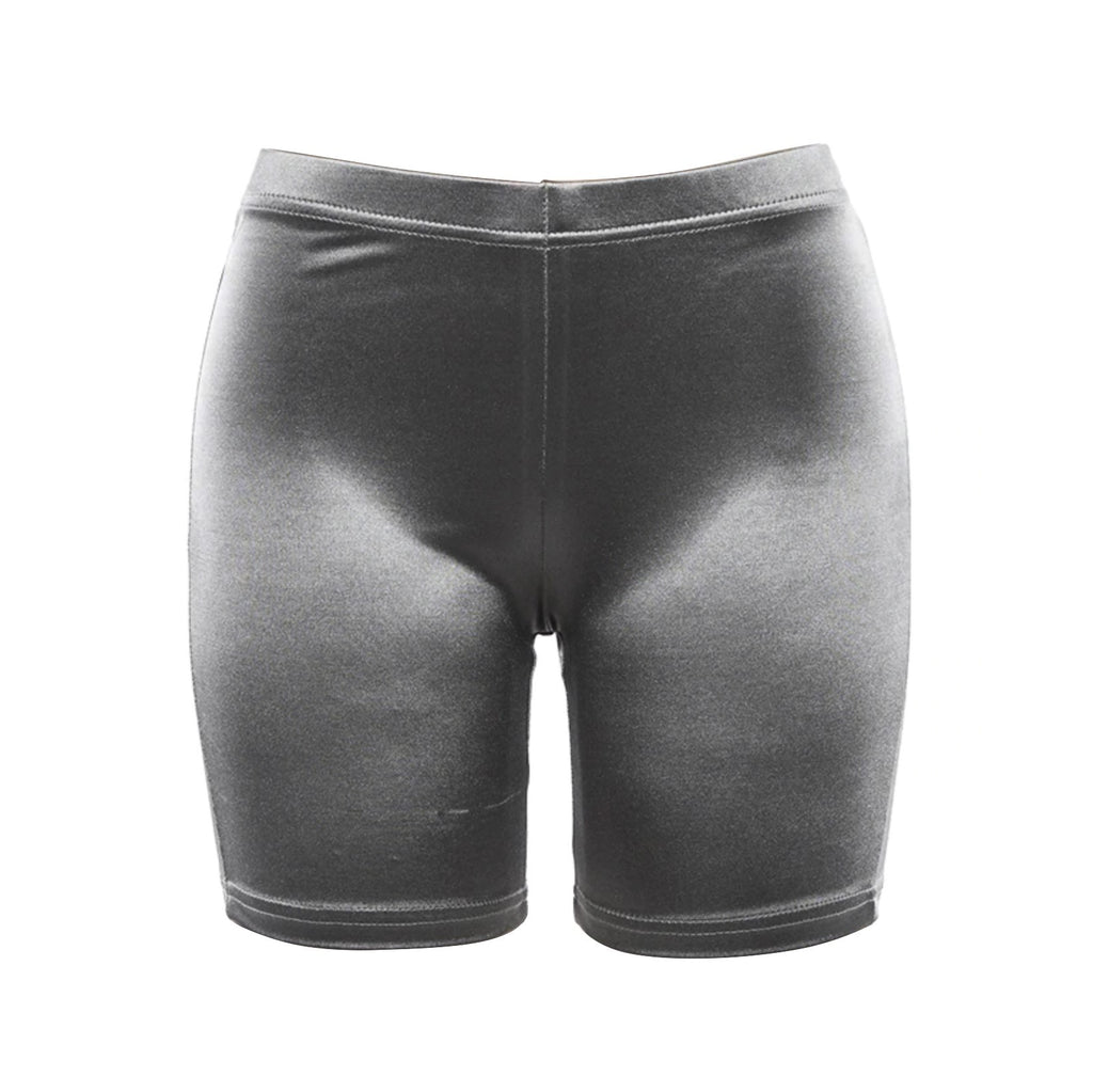 GUN METAL BIKE SHORT