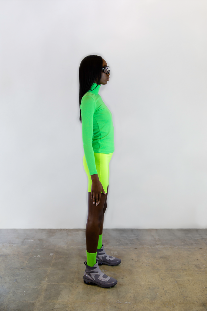 SLIME GREEN TURTLENECK