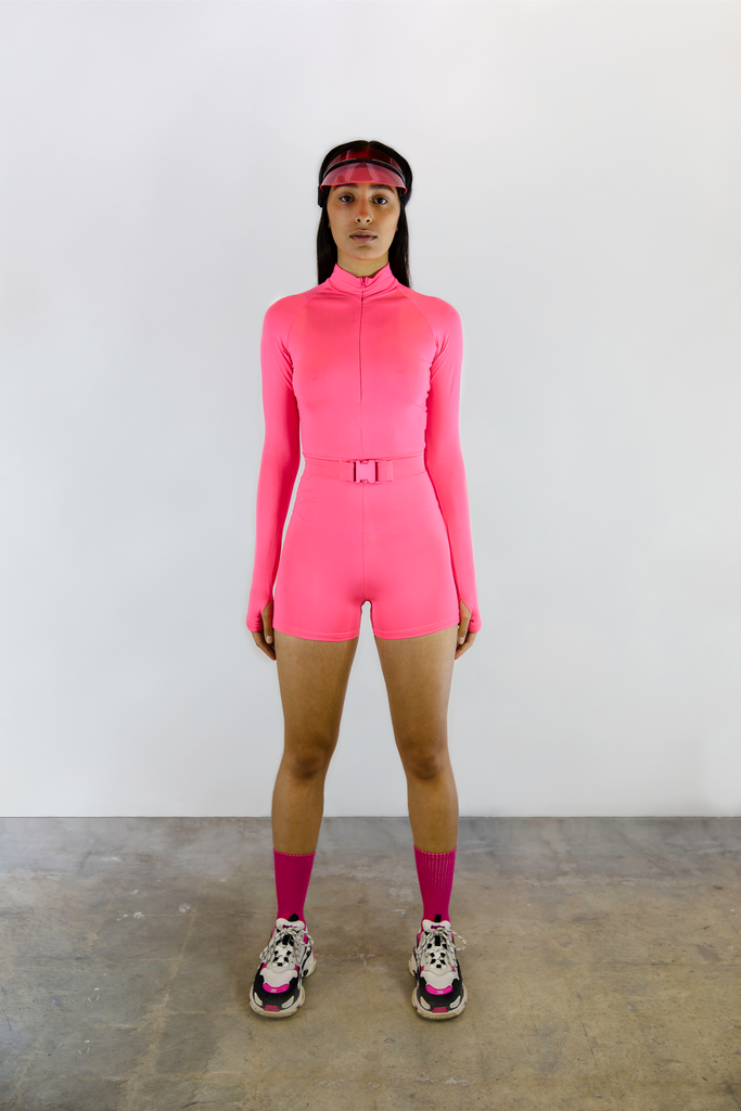 HOT PINK CYCLE JUMPER