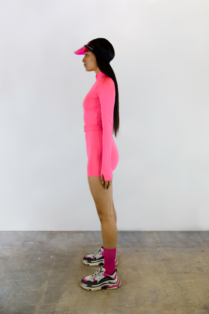 HOT PINK CYCLE JUMPER